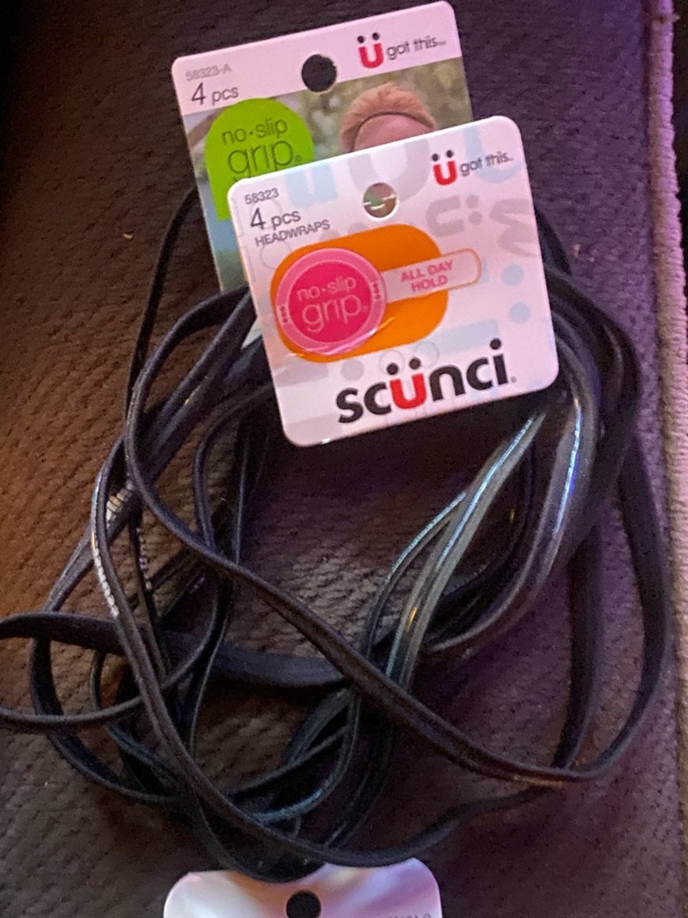 scunci BlUNDLE (3) No-Slip Grip Headwraps - 4 Packs